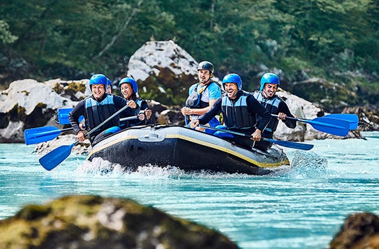 Einsteiger-Rafting-Tour im Allgäu