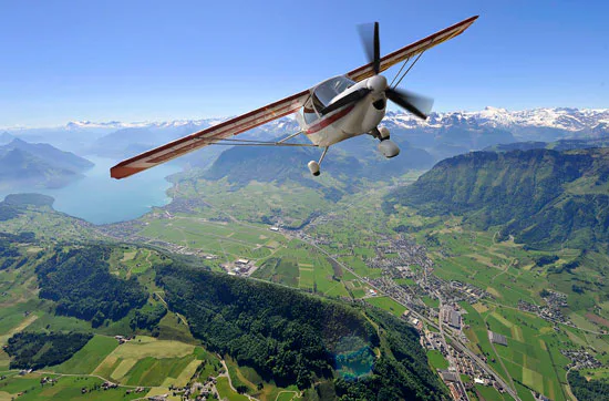Privat-Rundflug über die Berner Alpen für 2 - 1