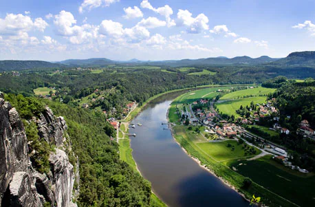 Hubschrauber-Rundflug über die Sächsische Schweiz - 2