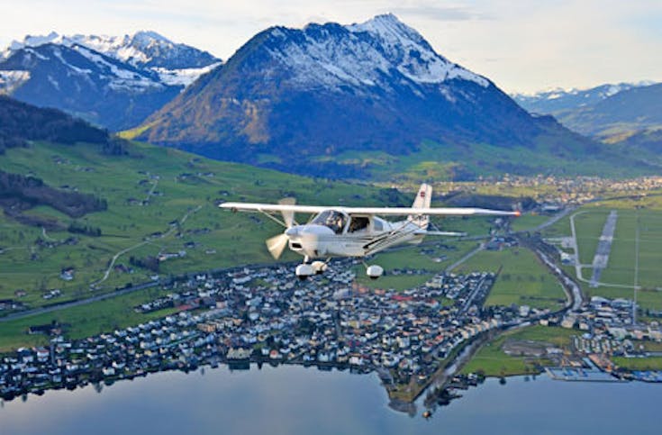 Rundflug im Ultraleichtflugzeug Schweiz (30 Min.)