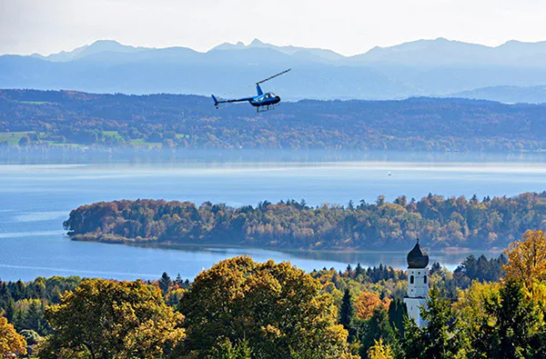Hubschrauber-Rundflug über Schlösser und Seen in Bayern - 2
