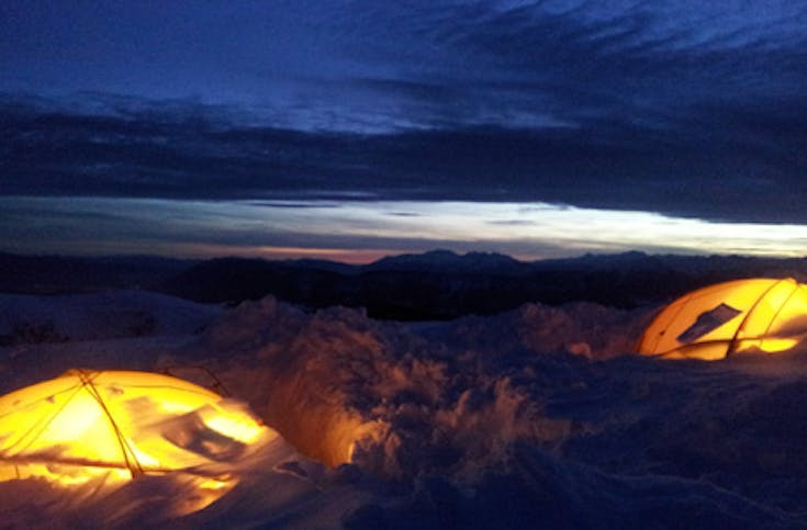 Biwak-Camp in den Eisacktaler Dolomiten
