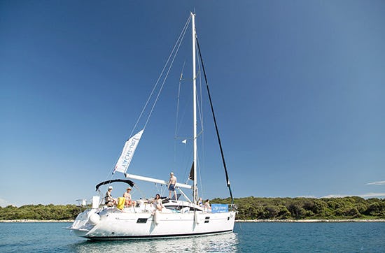 Schnupper Segelreise in der Adria