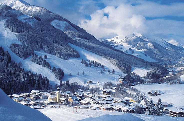 Skifahren mit Guide in Saalbach Hinterglemm für 4