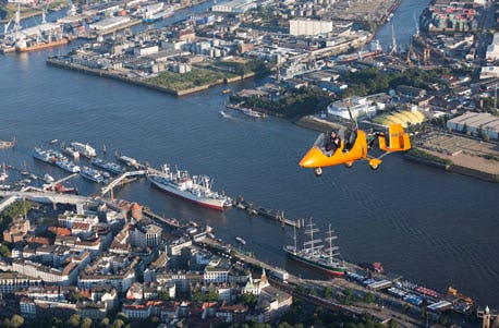 Sightseeing im Tragschrauber