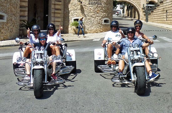 Trike Tour auf Mallorca für 2