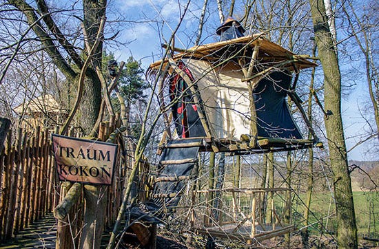 Übernachtung im Traumkokon Raum Görlitz für 2