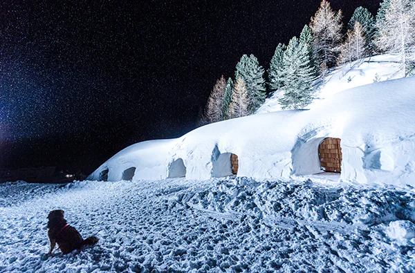 Übernachtung im Iglu für 4 Sand in Taufers (1 Nacht) - 4