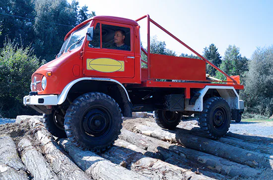 Unimog On- und Offroad fahren in Sinsheim - 3