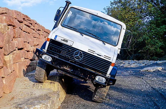 Unimog On- und Offroad fahren in Sinsheim - 4