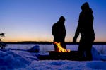Outdoor Camp Schweden für 2 (2 Nächte) - Winter