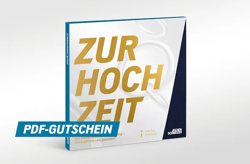 Geschenkbox Zur Hochzeit für Zwei als PDF