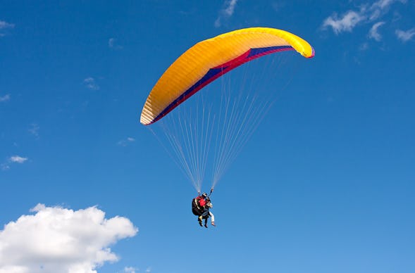 Gleitschirm Thermikflug Aschau im Chiemgau