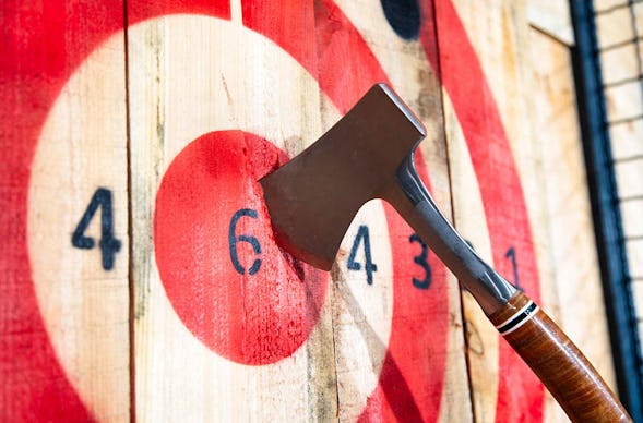 Axtwerfen Heilbronn (Indoor) für 2