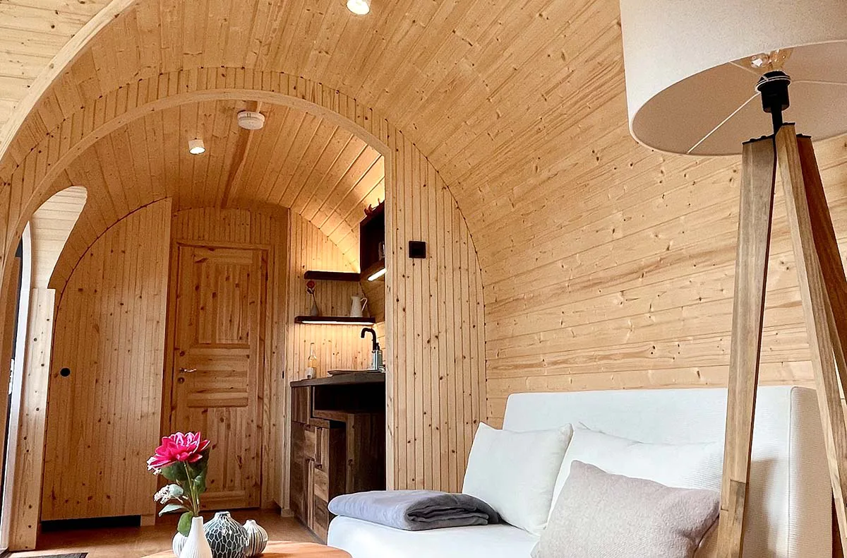 Außergewöhnlich Übernachten im Holz Iglu Oranienburg für 2 (2 Nächte) - 10