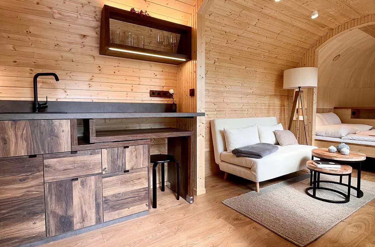 Außergewöhnlich Übernachten im Holz Iglu Oranienburg für 2 (2 Nächte) - 8