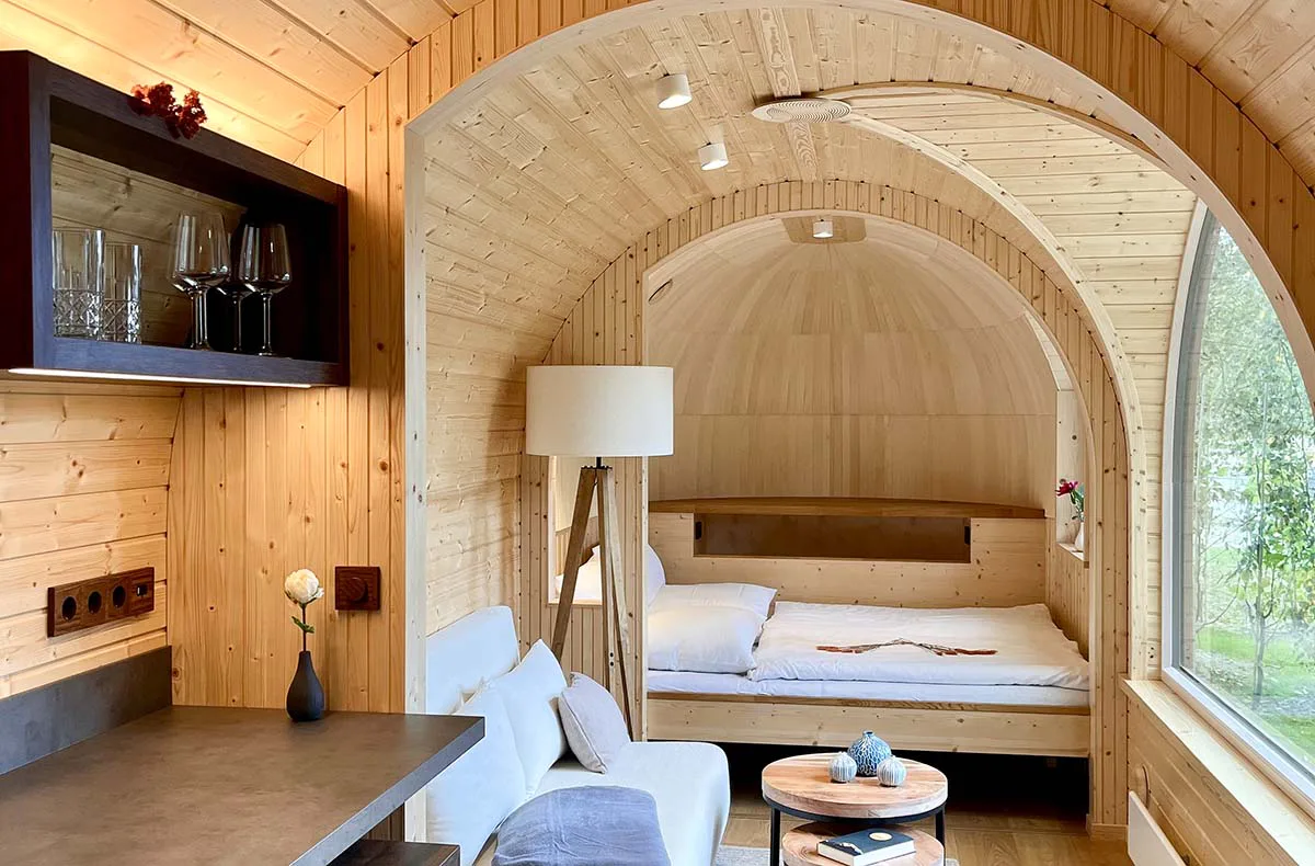 Außergewöhnlich Übernachten im Holz Iglu Oranienburg für 2 (2 Nächte) - 9