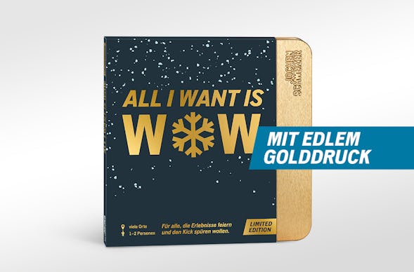 Geschenkbox All I want is WOW