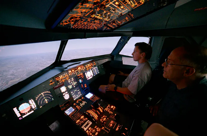 Flugsimulator A320