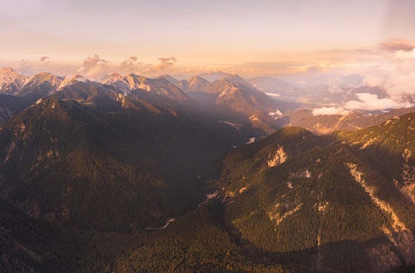 Alpenrundflug Augsburg