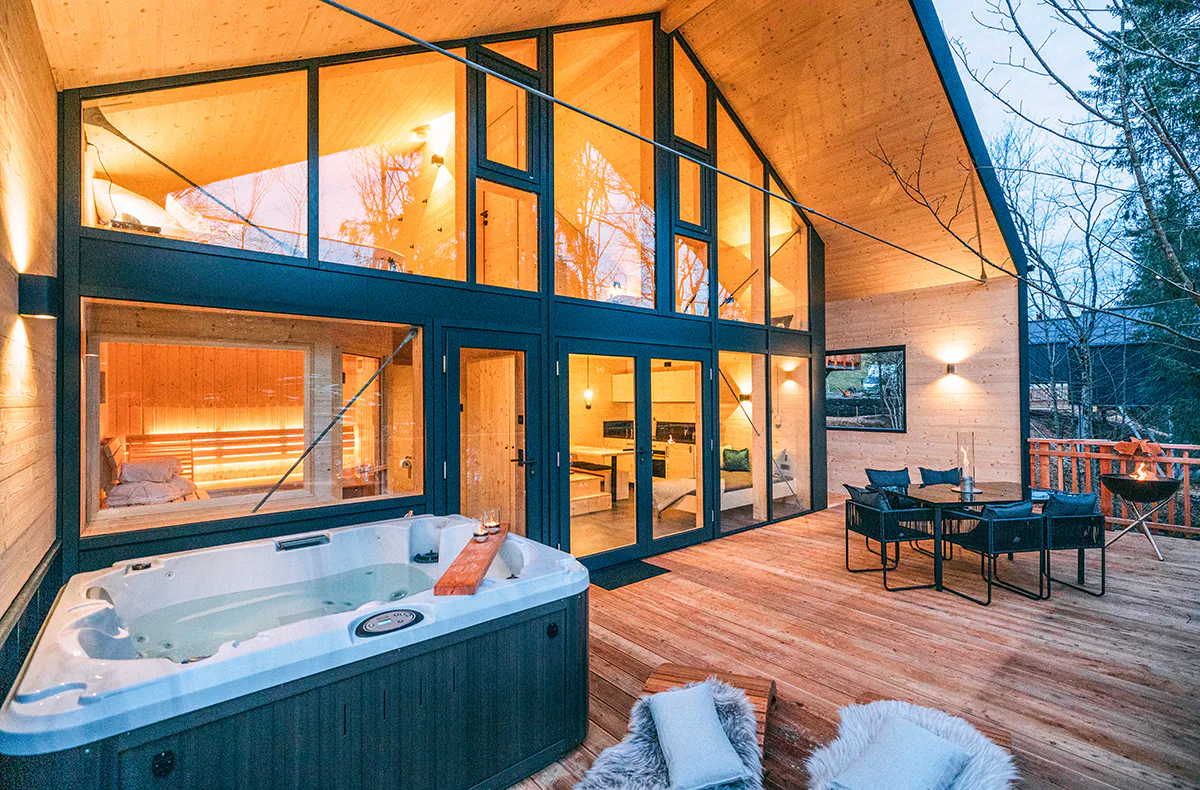 Außergewöhnlich Übernachten im Baumchalet für 2 (2 Nächte) - 5