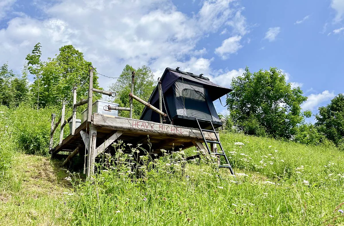 Außergewöhnlich Übernachten im Dachzelt Furtwangen für 2 (2 Nächte) - 1