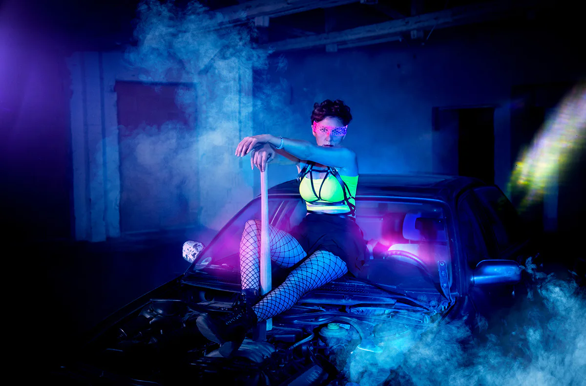 Auto zertrümmern Fotoshooting Langenau - 4
