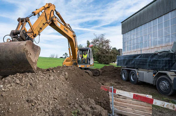 Bagger Erlebnis Gossau (mit LKW)