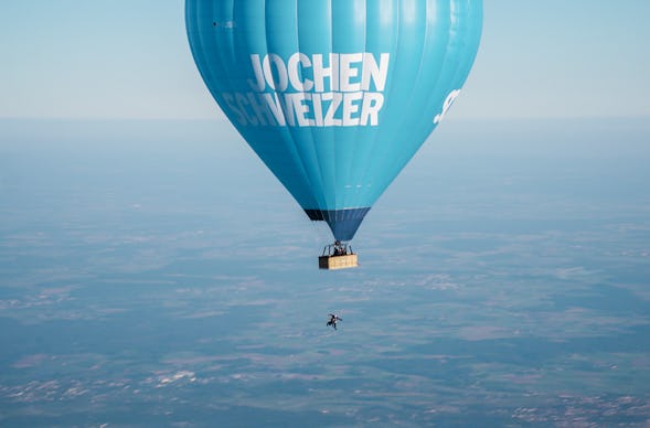 Ballon Fallschirmsprung Leutkirch im Allgäu