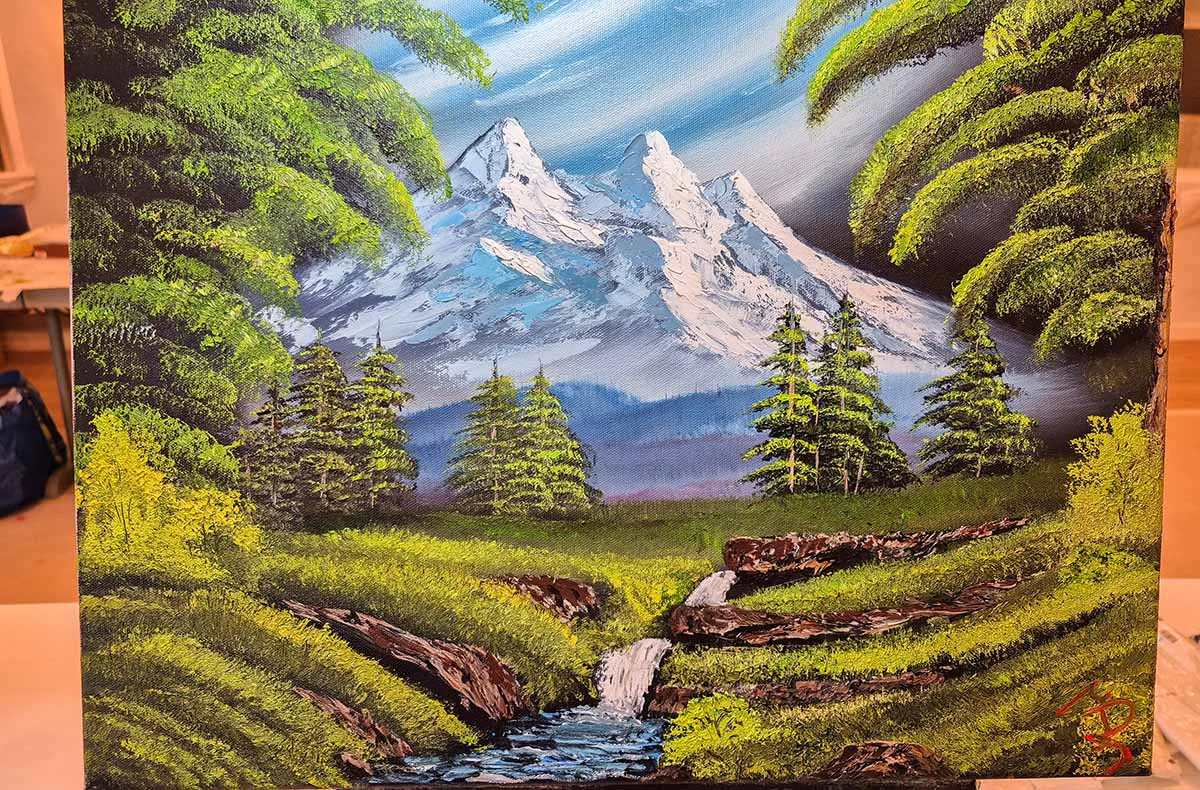 Bob Ross ® Malkurs Castrop-Rauxel - 1