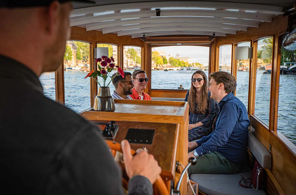 Bootstour Amsterdam für 2 (2 Std.) - 2