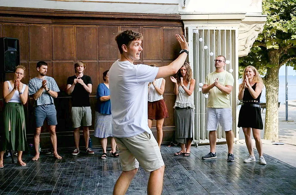 Brasilianische Body Percussion Privatstunde Konstanz - 1