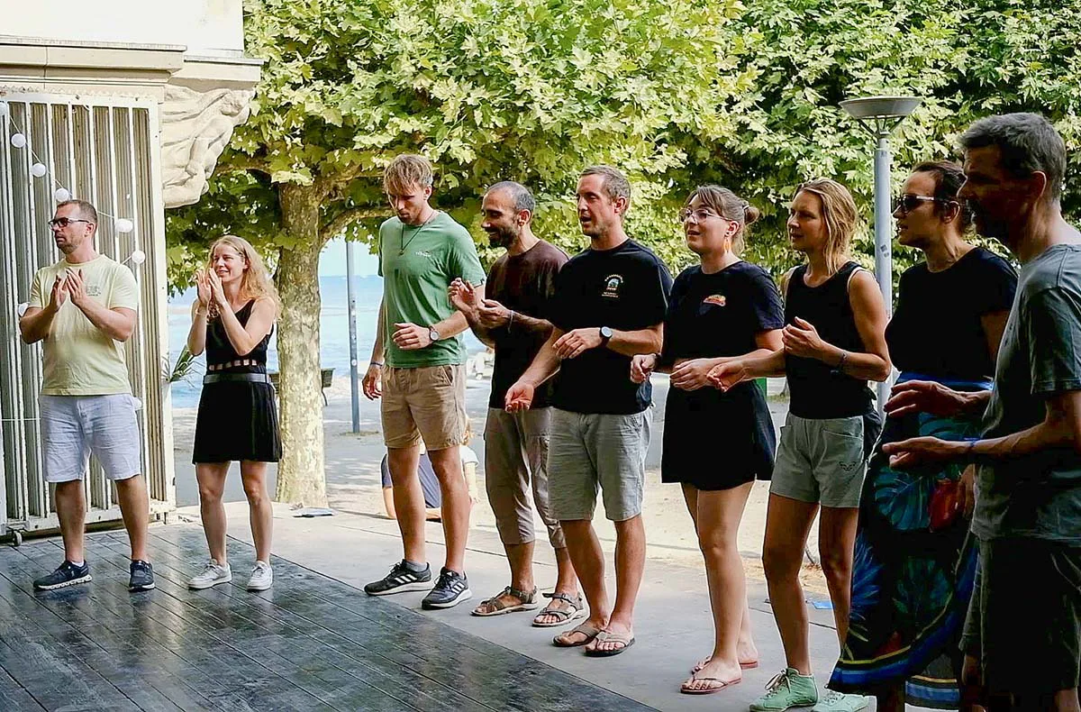 Brasilianische Body Percussion Privatstunde Konstanz - 2