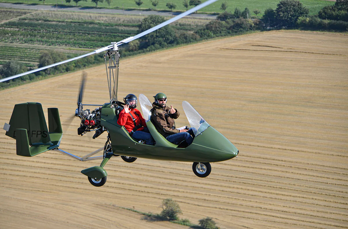Tragschrauber Rundflug Büren (60 Min.) - 2