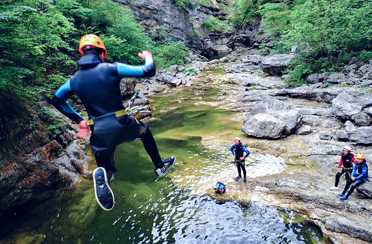 Canyoning im Bluntautal für Fortgeschrittene (5 Std.) - 2