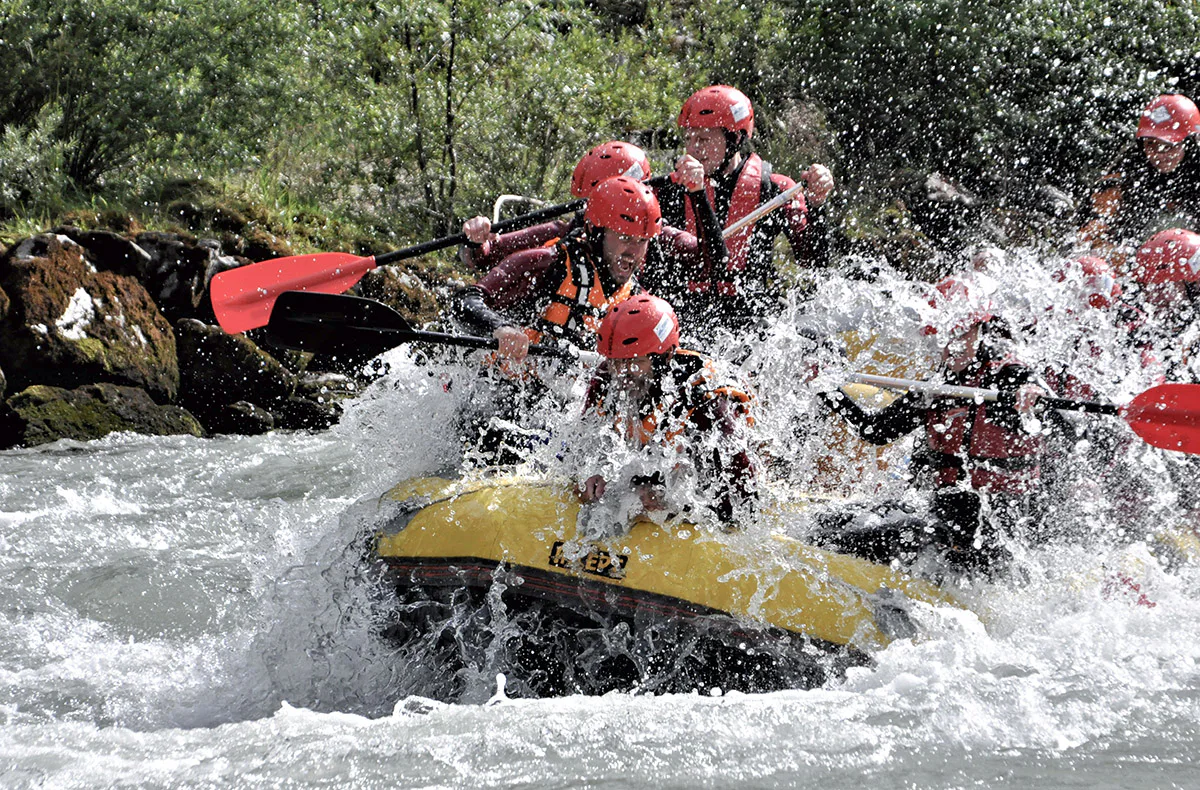 Canyoning und Rafting auf der Salzach (8 Std.) - 2