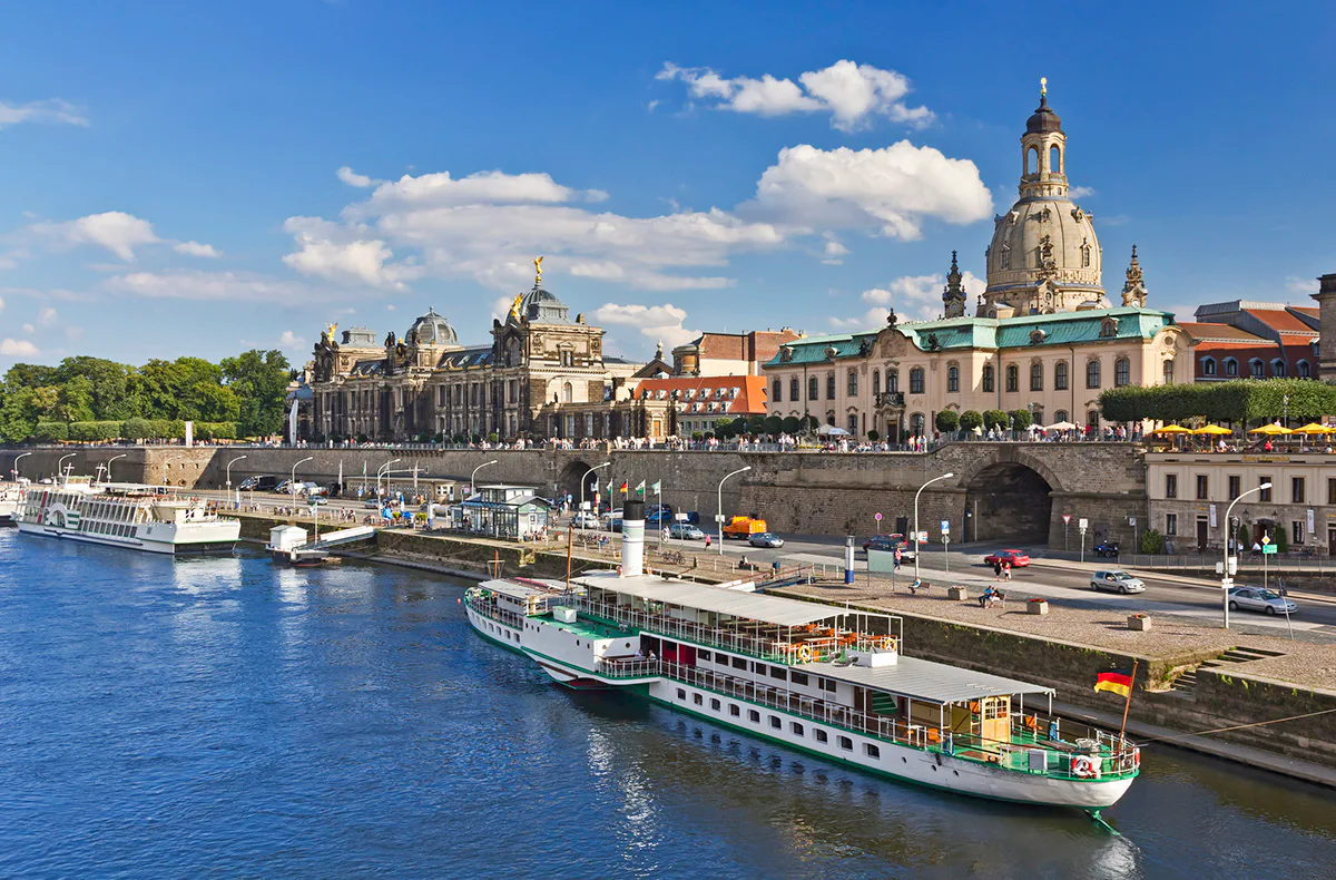 Frühstück & Schiffsrundfahrt Dresden für 2 - 1