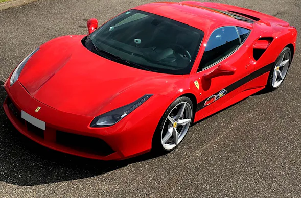 Ferrari fahren Bergstrasse im Elsass (6km)