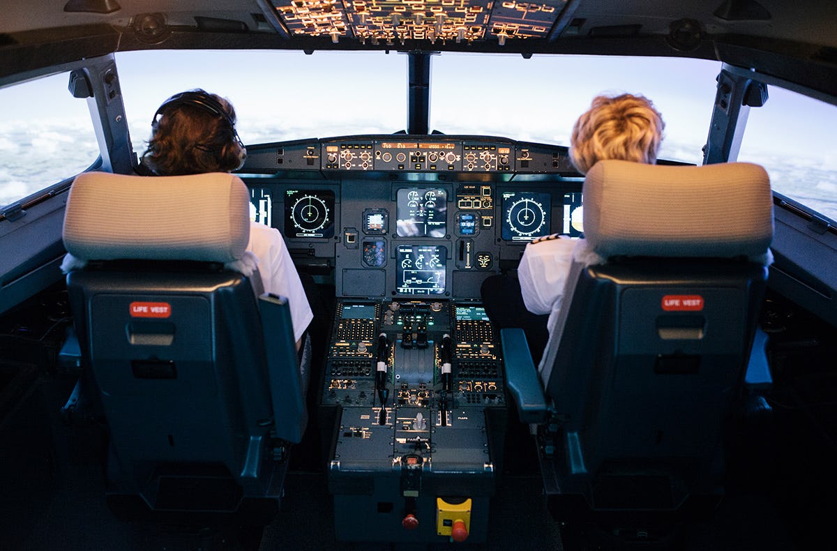 Flugsimulator A320