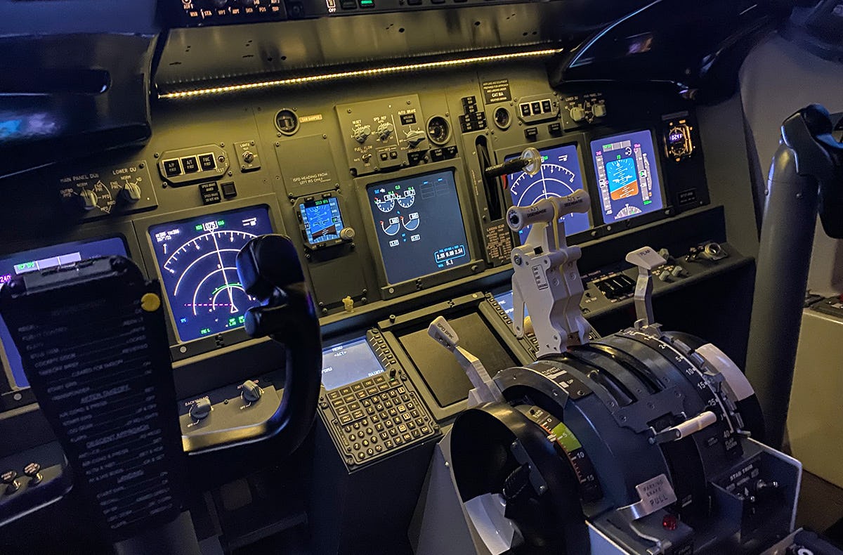 Flugsimulator Boeing 737 Leutenbach