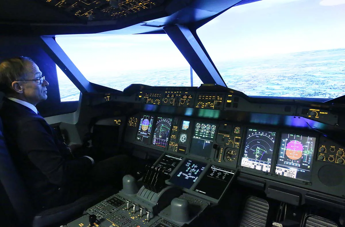 Flugsimulator Gensingen (A380 - Economy) - 5
