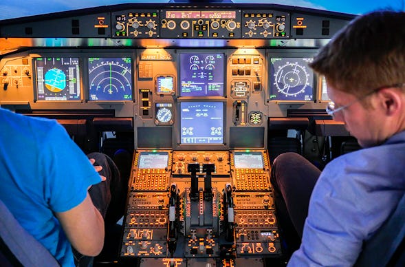 Flugsimulator Hamburg (A320 - Economy)