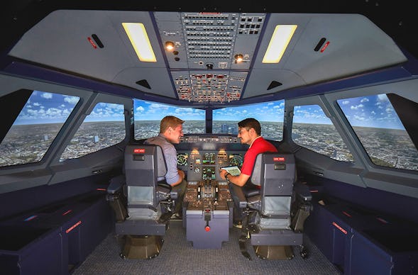 Flugsimulator Frankfurt am Main (A380 - Economy kurz)