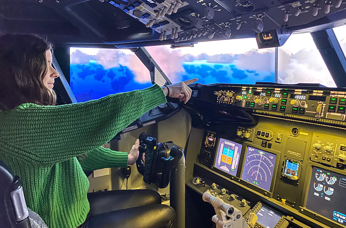 Flugsimulator Backnang - 2