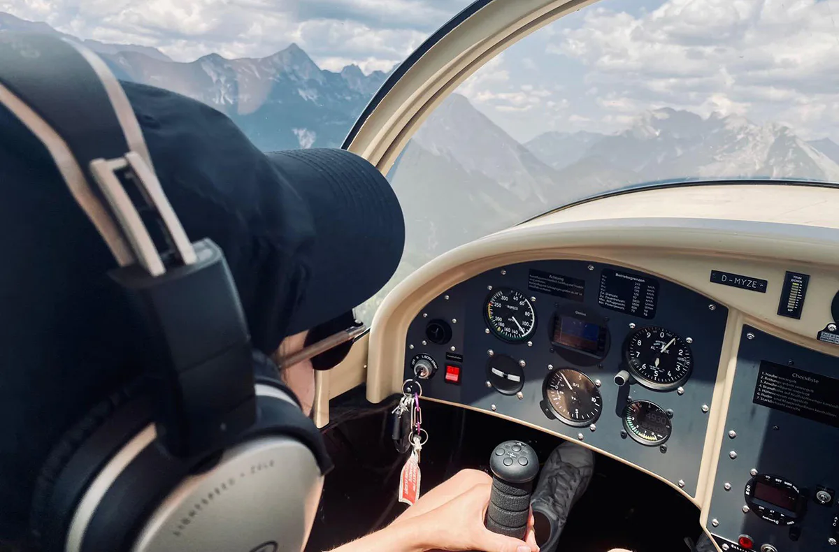 Flugzeug fliegen Freiburg im Breisgau (60 Min.) - 1