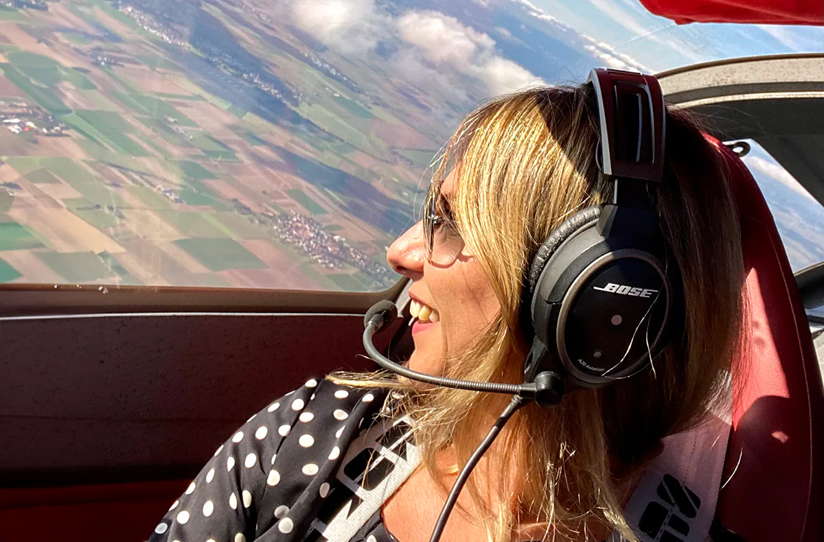 Flugzeug Rundflug Schwäbisch Hall im Cockpit (30 Min.) - 4