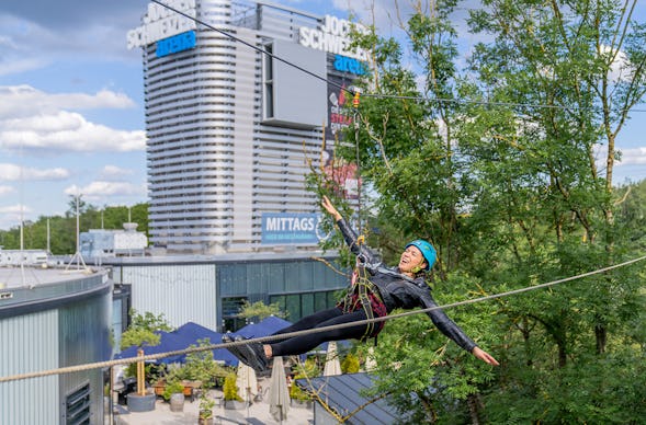 Hochseilgarten & Flying Fox für 2 - Arena München