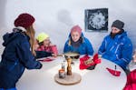 Fondue im Iglu Kühtai