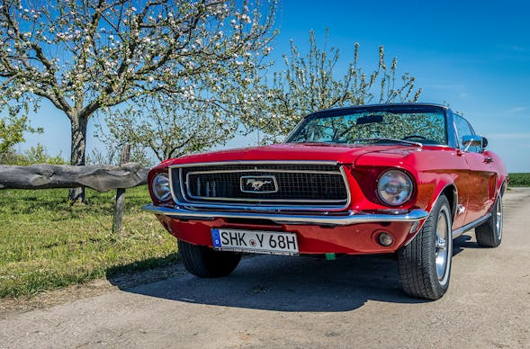 Ford Mustang Oldtimer mieten (2 Std.)