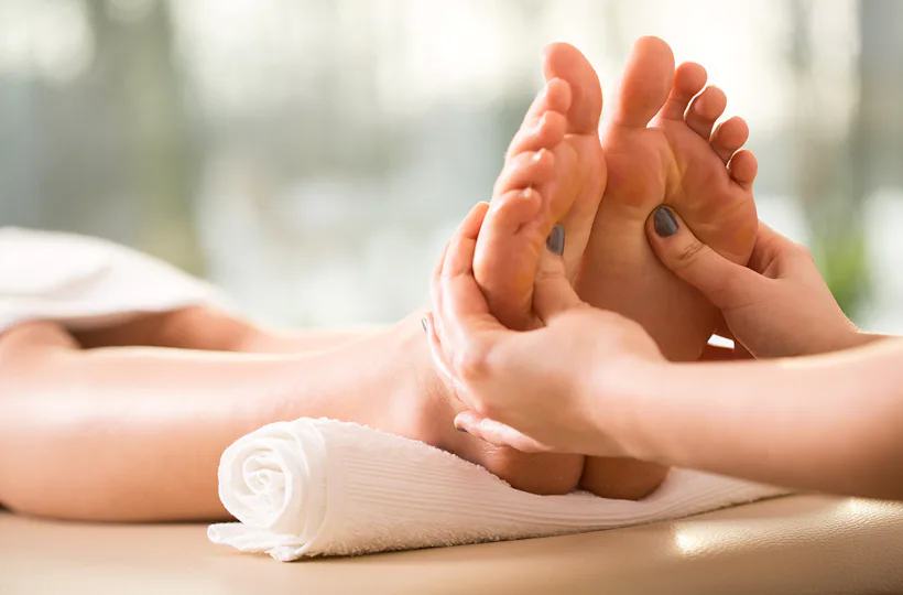 Fußreflexzonen-Massage